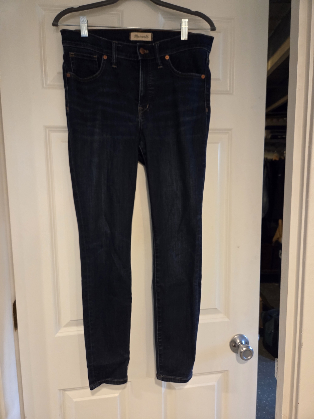 Madewell Dark Blue Skinny Jeans